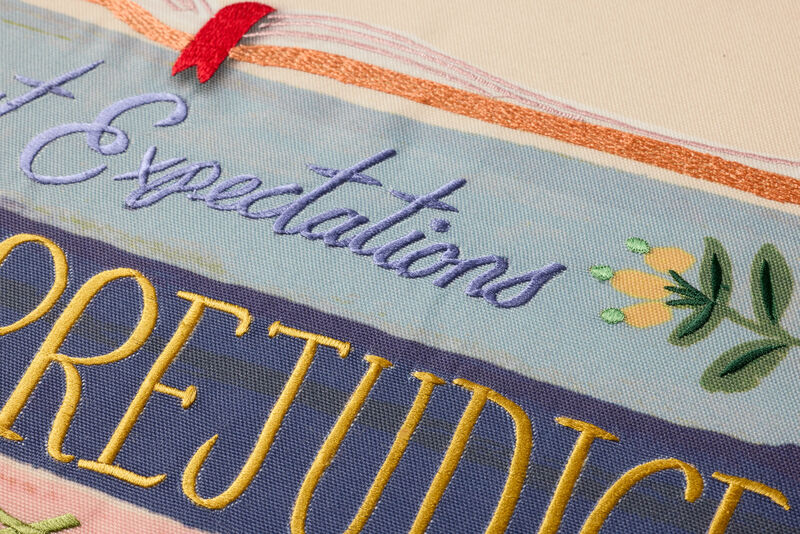Book Club Multi 2'7"x2'7" Wall Art
